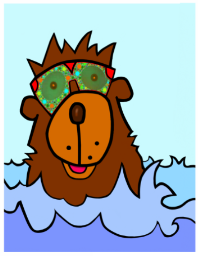 How to draw a bear