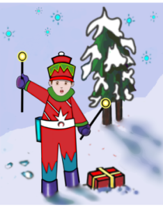 easy and free drawing of christmas holiday art