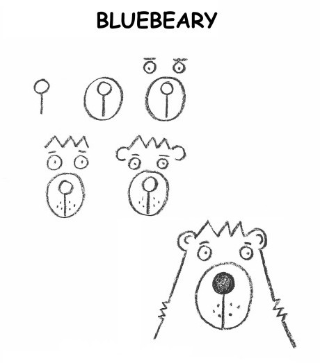 drawing lessons year 3 draw a cute bear, draw an easy bear,Drawing for 3 to 5 year olds,