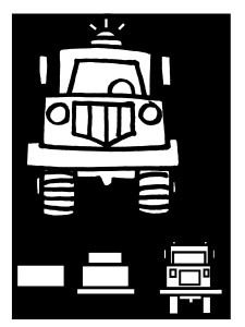 Draw cars and trucks