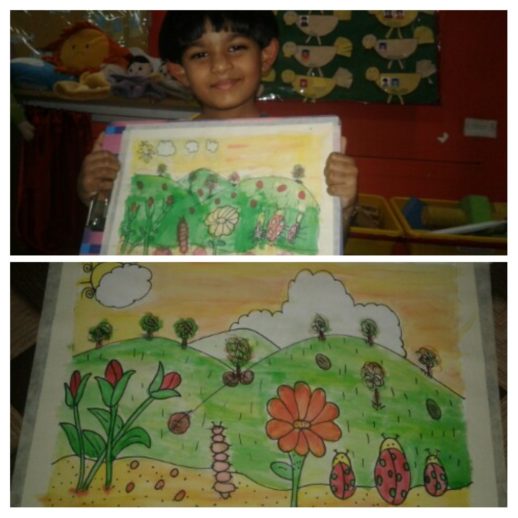 Learn to teach art in India, what to teach your 3 to 7 year old to draw