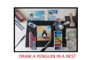 How to draw a penguin